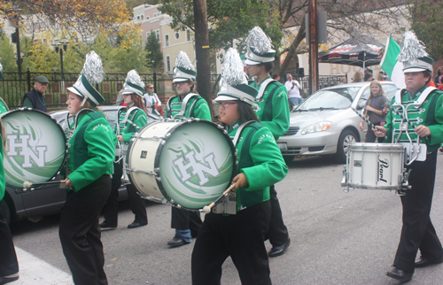 Holy Name High School Marching Band in Cleveland Columbus Day Parade