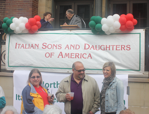 Italian Sons and Daughters of America banner
