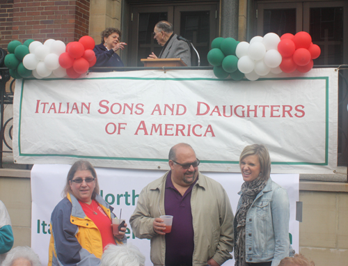 Italian Sons and Daughters of America banner