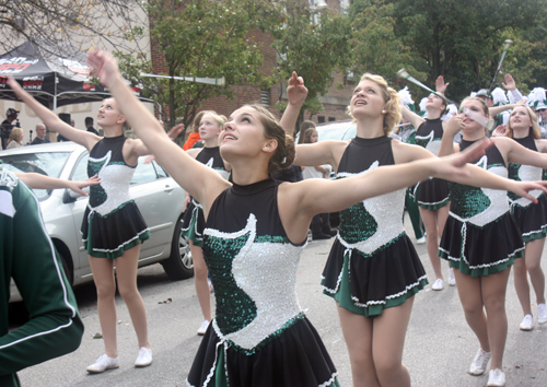 Lake Catholic High School Marching Band in Cleveland Columbus Day Parade