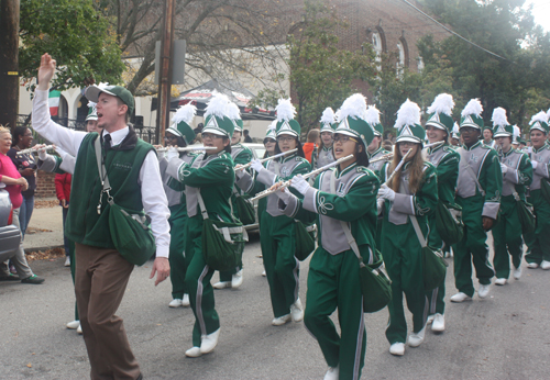 Lake Catholic High School Marching Band in Cleveland Columbus Day Parade