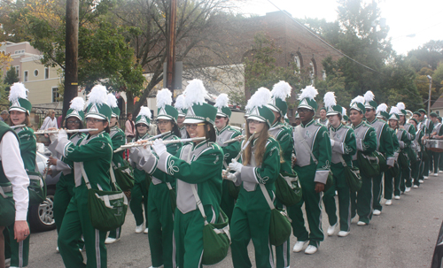 Lake Catholic High School Marching Band in Cleveland Columbus Day Parade