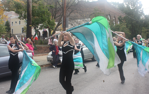 Lake Catholic High School Marching Band in Cleveland Columbus Day Parade