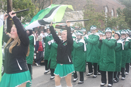 Mayfield High School Marching Band in Cleveland Columbus Day Parade