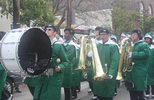 Mayfield High School Marching Band in Cleveland Columbus Day Parade