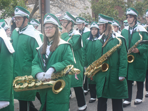 Mayfield High School Marching Band in Cleveland Columbus Day Parade