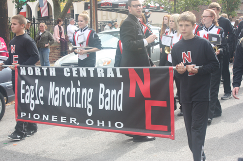 North Central Eagle Marching Band from Pioneer Ohio