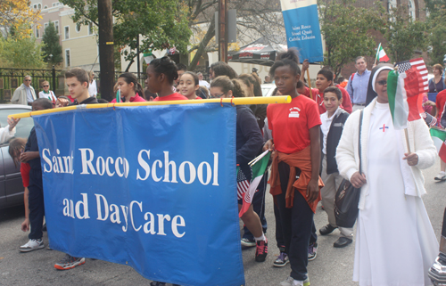 St Rocco Church at Cleveland Columbus Day Parade 2014