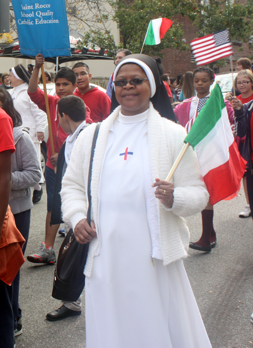 St Rocco Church at Cleveland Columbus Day Parade 2014