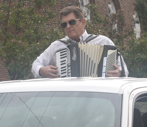 Accordion at Cleveland Columbus Day Parade 2014