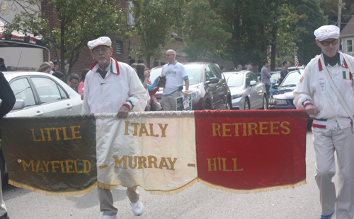 Little Italy Retirees - Cleveland Columbus Day Parade 2014