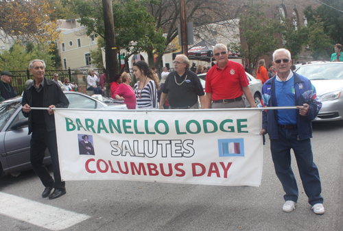 Baranello Lodge at Cleveland Columbus Day Parade 2014