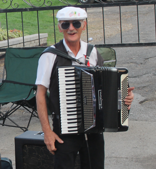 The band Primavera at the Feast of the Assumption in Cleveland's Little Italy