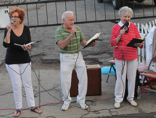 The band Primavera at the Feast of the Assumption in Cleveland's Little Italy