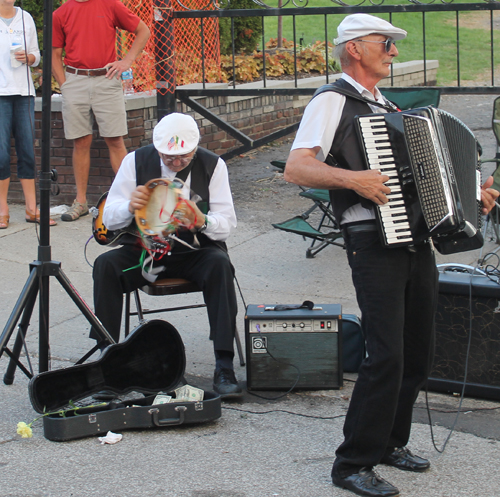 The band Primavera at the Feast of the Assumption in Cleveland's Little Italy
