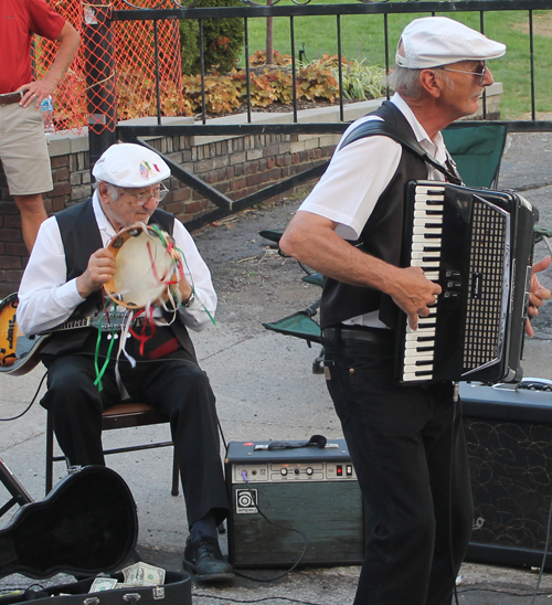 The band Primavera at the Feast of the Assumption in Cleveland's Little Italy