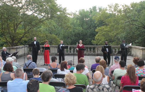 Opera Circle Cleveland performed Sextet from Lucia di Lammermoor by Gaetano Donizetti at the 2015 Opera in the Italian Cultural Garden.  