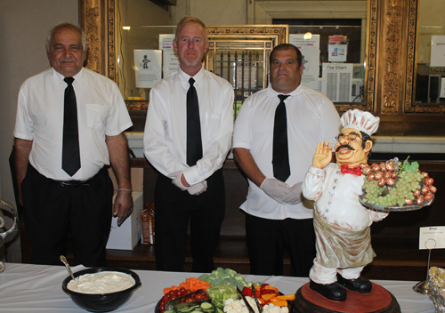 Chefs at Italian heritage Night