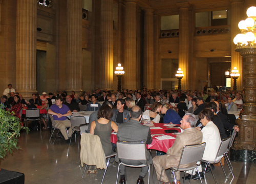 Italian Heritage Night crowd