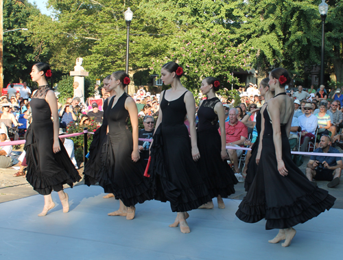 Cleveland Ballet dancing to Habnaera at Opera in the Italian Cultural Garden