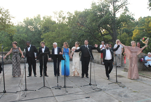 performers from the Cleveland Opera Circle and Cleveland Ballet took their final bows