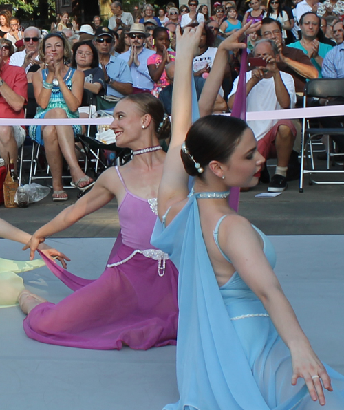 Cleveland Ballet dancing to Flower Duet at Opera in the Italian Cultural Garden