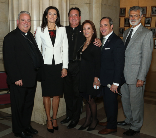 Bishop Perez, Serena Scaiola, Billy Donato, Rose Zitiello, Matt Zone and Mayor Jackson