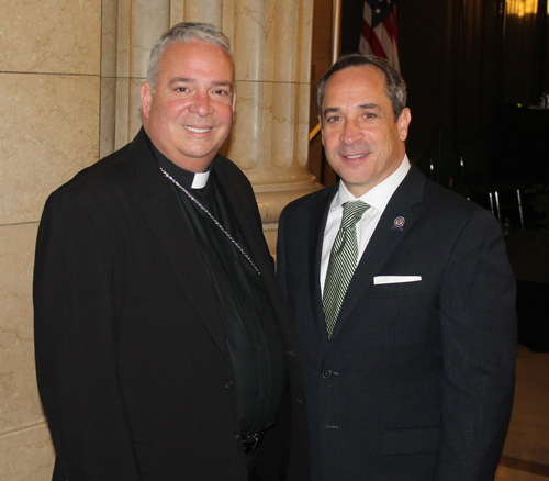 Bishop Nelson Perez and Councilman Matt Zone