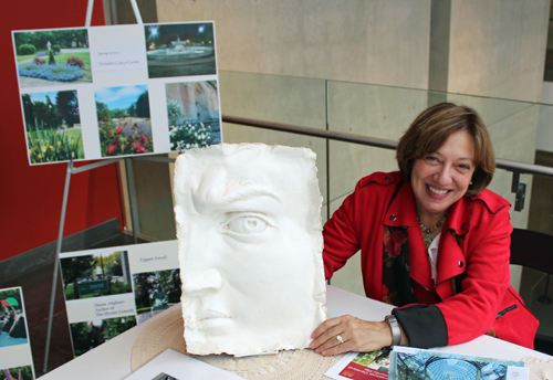 Bea Collage at Italian community at International Cleveland Community Day at the Cleveland Museum of Art