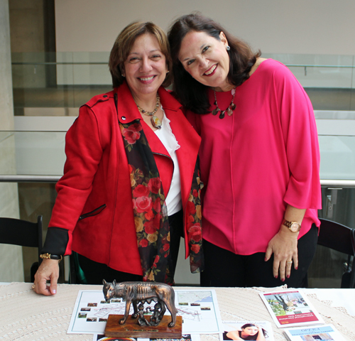 Ladies at Italian community at International Cleveland Community Day at the Cleveland Museum of Art