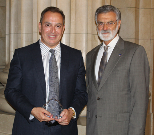 Frank T. Sinito  and Mayor Jackson