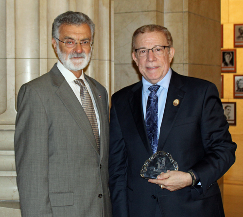 Mayor Jackson and George Leggiero 