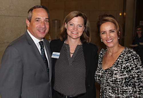 Matt Zone, Judge Sheehan and Rose Zitiello