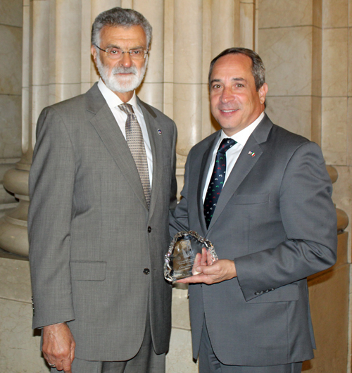 Mayor Jackson and Councilman Matt Zone 