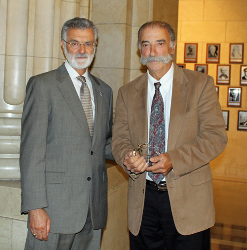 Mayor Jackson and Mike Spena 