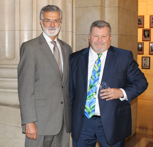 Mayor Jackson and Robert A. Lippucci