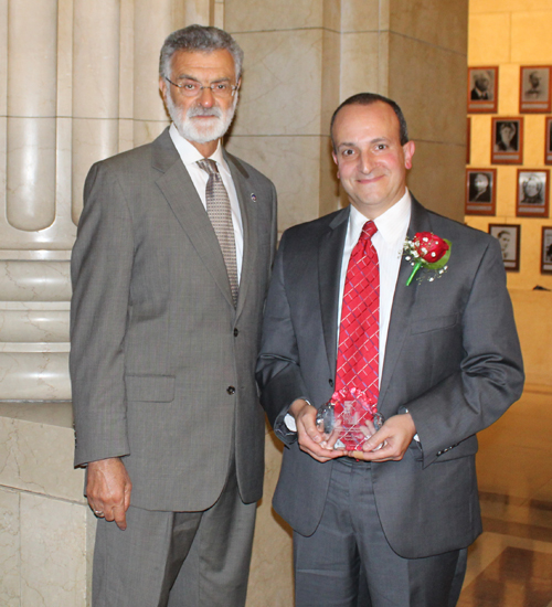 Mayor Jackson and Tom Cirincione 