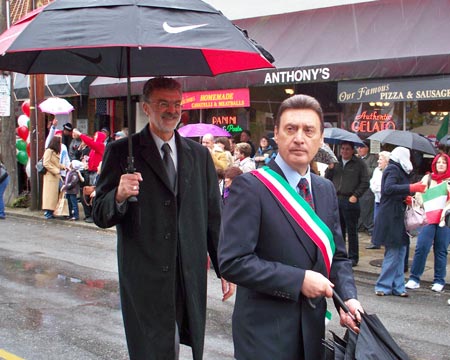 Cleveland Mayor Frank Jackson and Basil Russo