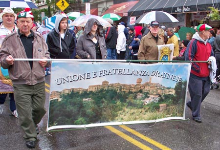 Italian marchers