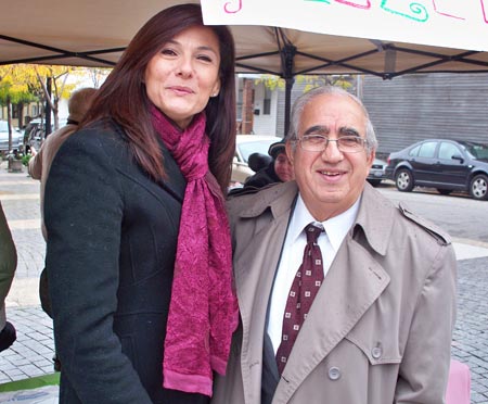 Honorary Italian Consul Serena Scaiola and Consul Emeritus Biagio Parente