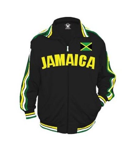 Jamaica Olympic track soccer jacket