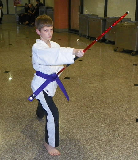 Young boy Martial Artist from Mentor Karate