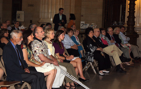 City Hall Rotunda crowd