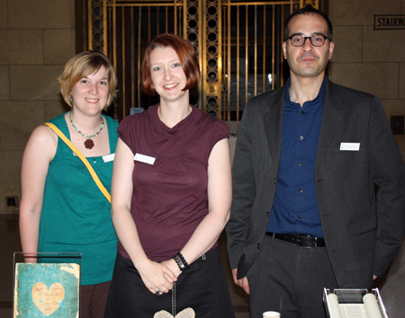 Maltz Museum Staff - Lenaia Burbank, Amber Anderson and Adam Teresi