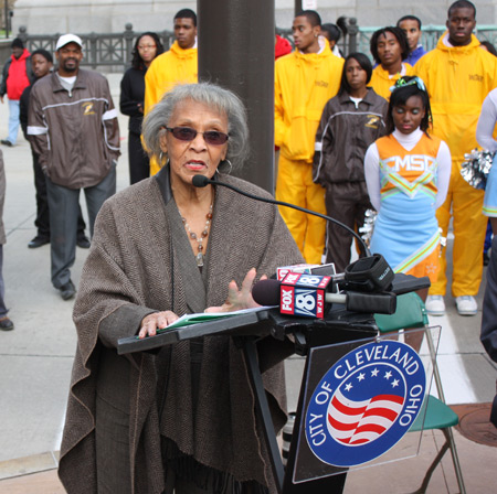 Gloria Owens, daughter of Jesse Owens