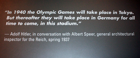 Adolf Hitler Olympic quote