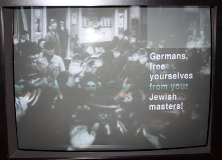 Nazi TV screen