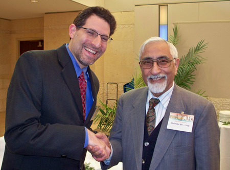 Rabbi Joshua Caruso and Surinder Bhardwaj