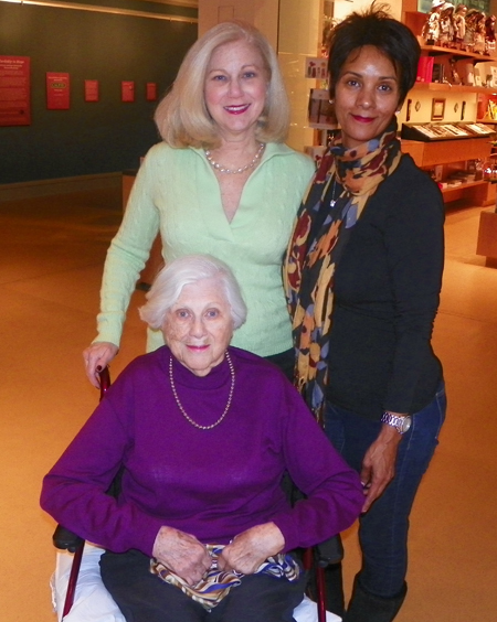 Linda Sanders, Iris Love and Lillian Gross