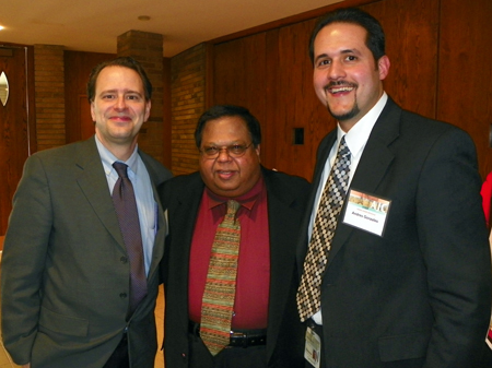 Richard Herman, Joe Thomas and Andres Gonzalez